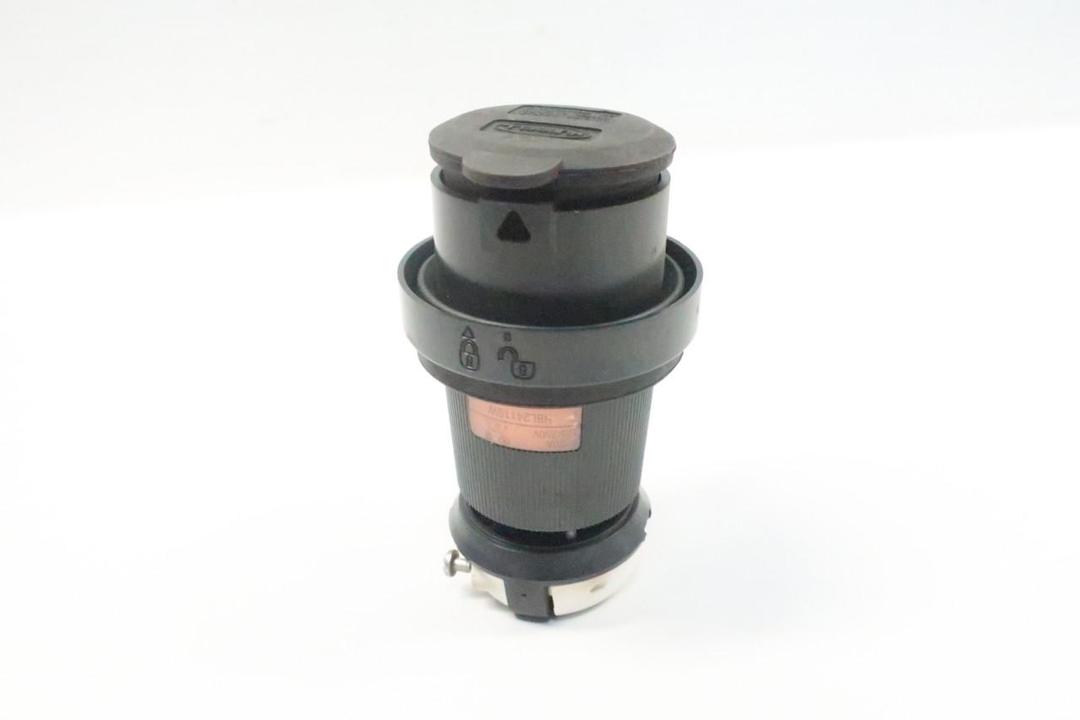 HUBBELL HBL2411SW TWIST-LOCK PLUG 3P 4W 20A AMP 125/250V-AC