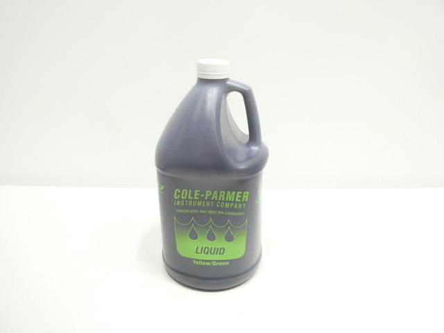 COLE-PARMER 00298-07 LIQUID TRACER DYE YELLOW GREEN 1GAL