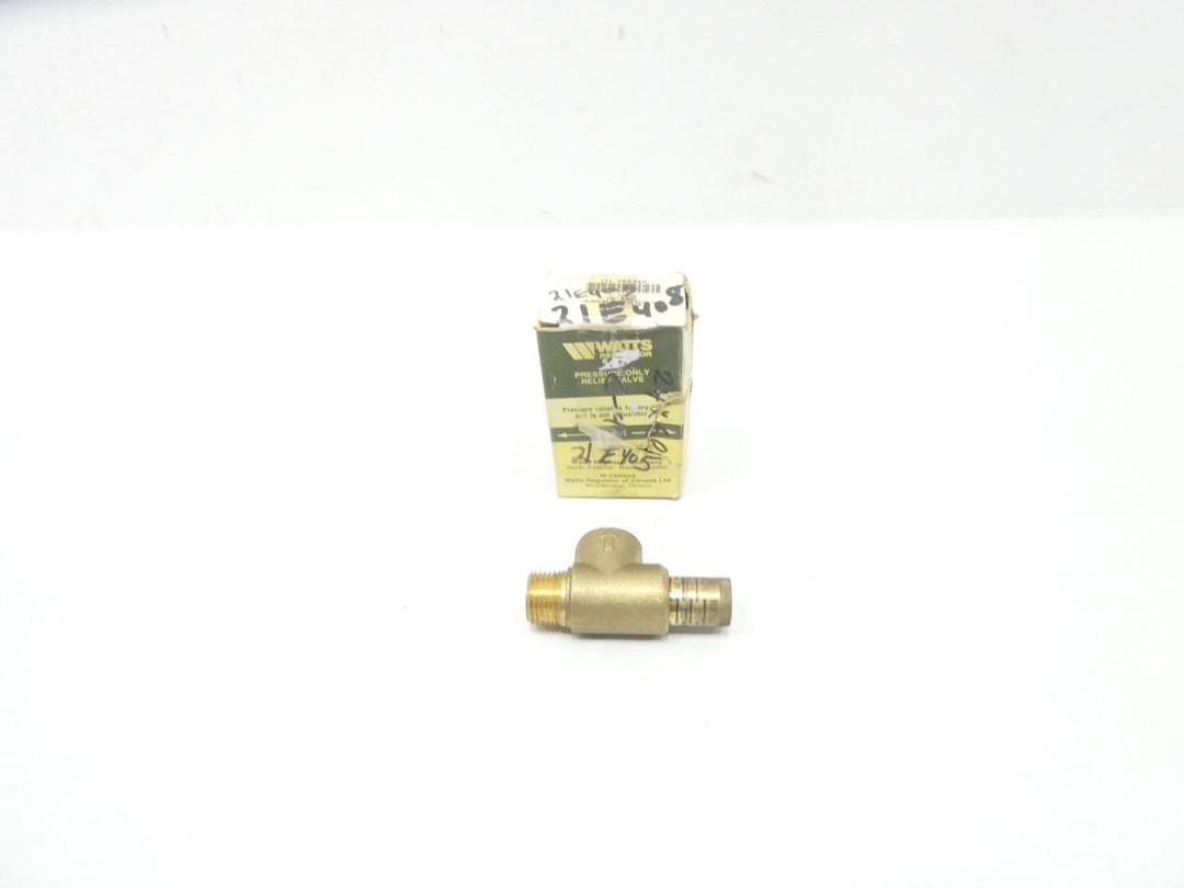 WATTS 1X624A BRASS RELIEF VALVE 1/2IN NPT