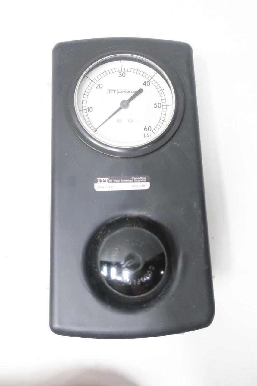 ITT CONOFLOW GPH10XXF GH10XT1956E PRESSURE REGULATOR ASSEMBLY 0-60PSI 1/4IN NPT