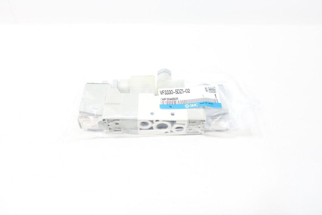 SMC VF3330-5DZ1-02 PNEUMATIC SOLENOID VALVE 24V-DC 0.7MPA