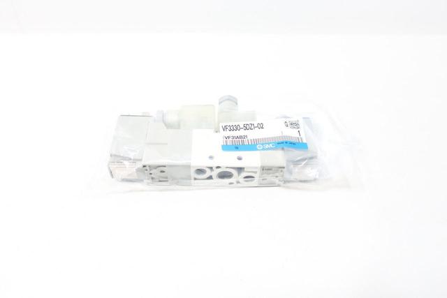 SMC VF3330-5DZ1-02 PNEUMATIC SOLENOID VALVE 24V-DC 0.7MPA