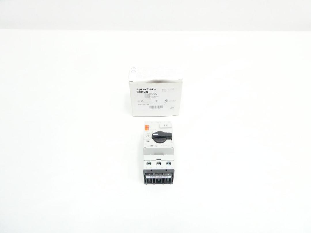 SPRECHER+ SCHUH KTA7-25S MANUAL STARTER 1-1.6A AMP 1HP