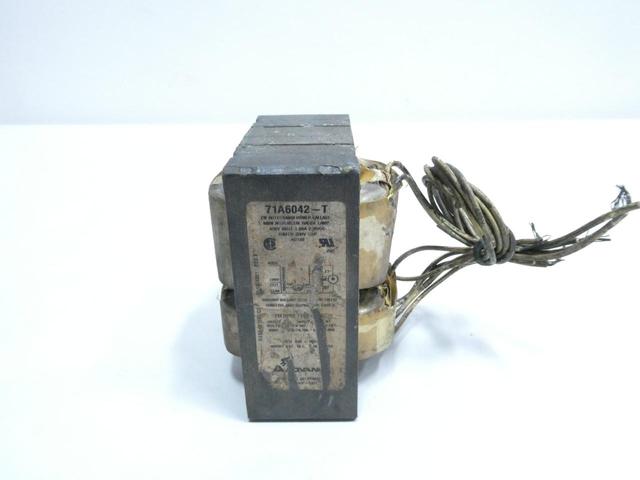 ADVANCE 71A6042-T METAL HALIDE BALLAST 400W 480V-AC 270V-DC