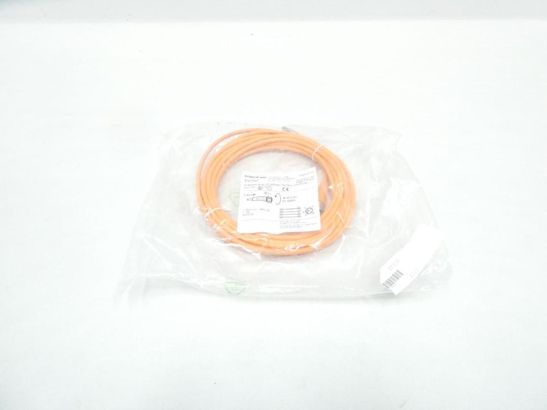 IFM EFECTOR EVT001 ECOMOT CORDSET CABLE 400 5M 250V-AC