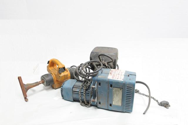 MANNESMANN DMK 1-125 KV2V4 ELECTRIC HOIST 55FT/MIN 275LB 3PH 460V-AC