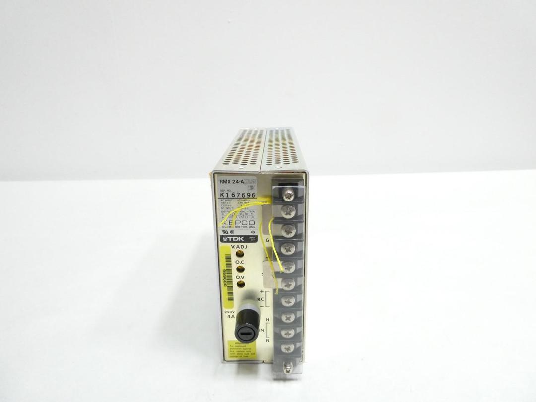 TDK RMX 24-A POWER SUPPLY 115/230V-AC 2.4A AMP 24V-DC