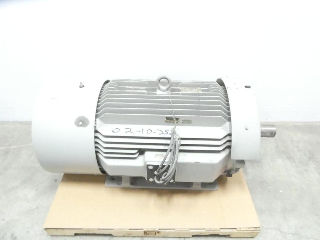 TOSHIBA 6J4250L101 AC MOTOR 449T 3PH 250HP 1185RPM 460V-AC