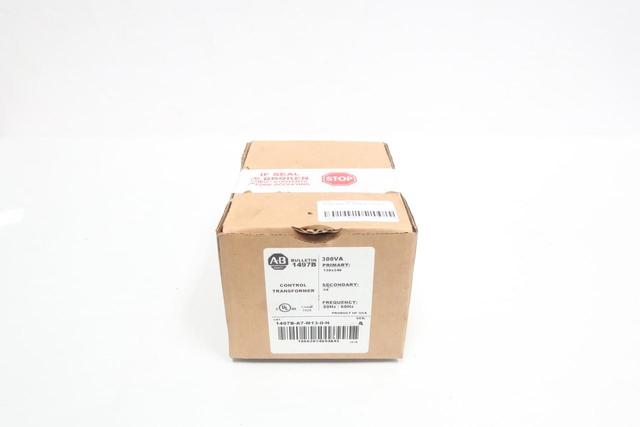ALLEN BRADLEY 1497B-A7-M13-0-N CONTROL TRANSFORMER 300VA 120/240V-AC 24V-AC