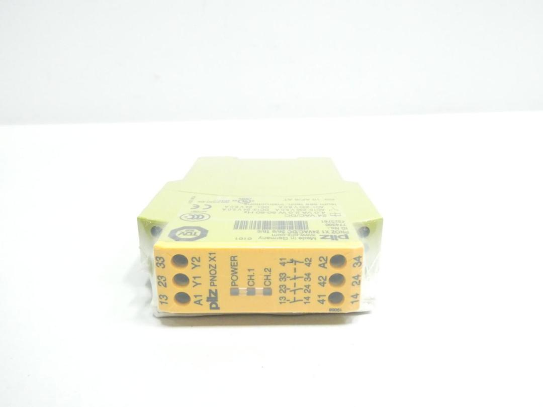PILZ PNOZX124VAC/DC3N/01N/C SAFETY RELAY 24V-DC