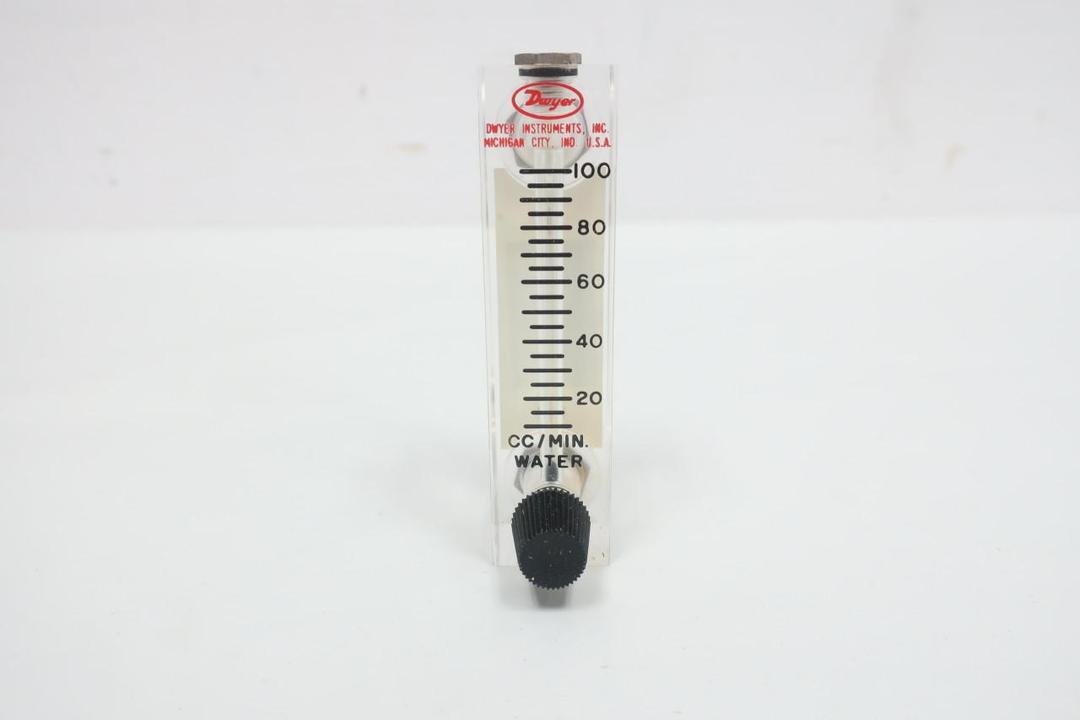 DWYER VFA-33-SSV VISI-FLOAT VARIABLE AREA FLOW METER 0-100CC/MIN 1/8IN NPT