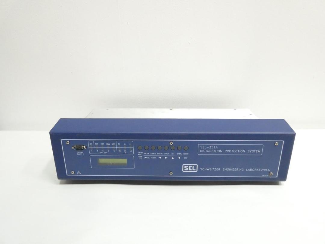 SCHWEITZER SEL-351A 0351A00523554XX DISTRIBUTION PROTECTION SYSTEM 120V-AC