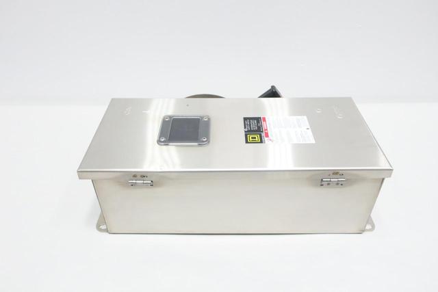SQUARE D CH363DS STAINLESS FUSIBLE DISCONNECT SWITCH 100A AMP 600V-AC/DC