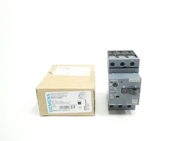 SIEMENS 3RV1011-0FA10 MANUAL STARTER 0.35-0.5A AMP