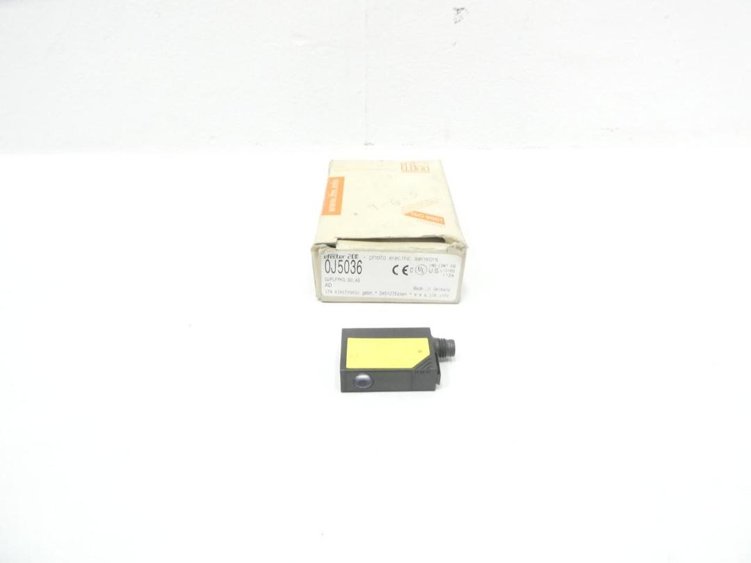 IFM ELECTRONIC OJ5036 EFECTOR 200 PHOTOELECTRIC SENSOR