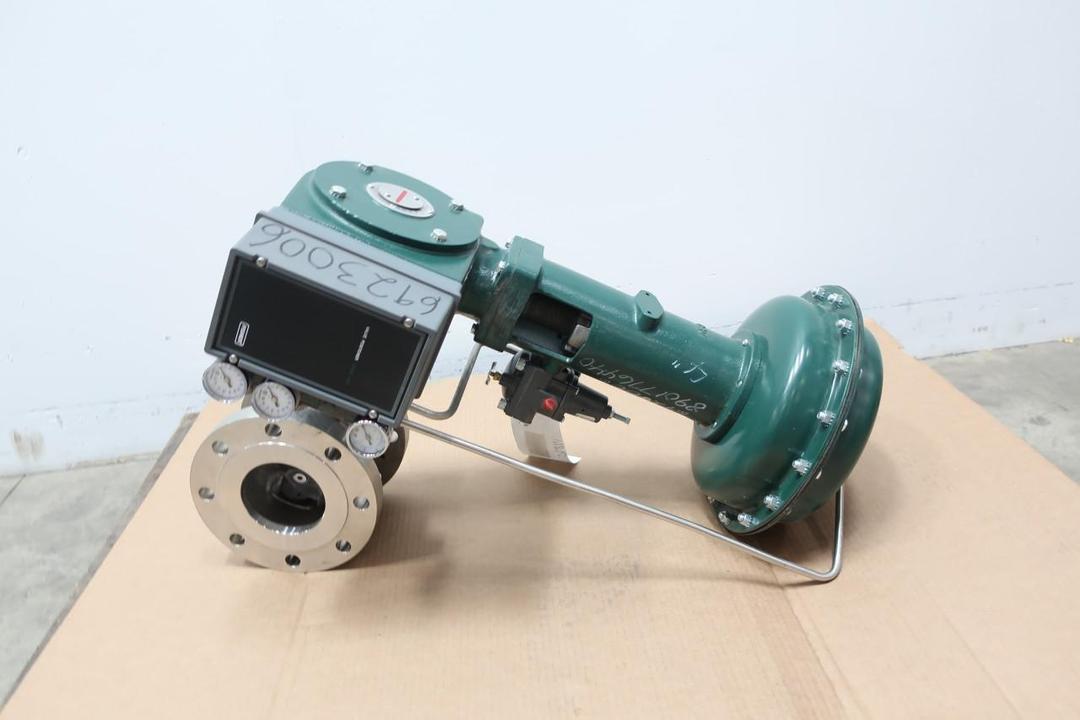 FISHER V150 SER B VEE-BALL 1052 SIZE 40 3610J STAINLESS CONTROL VALVE 4IN 150