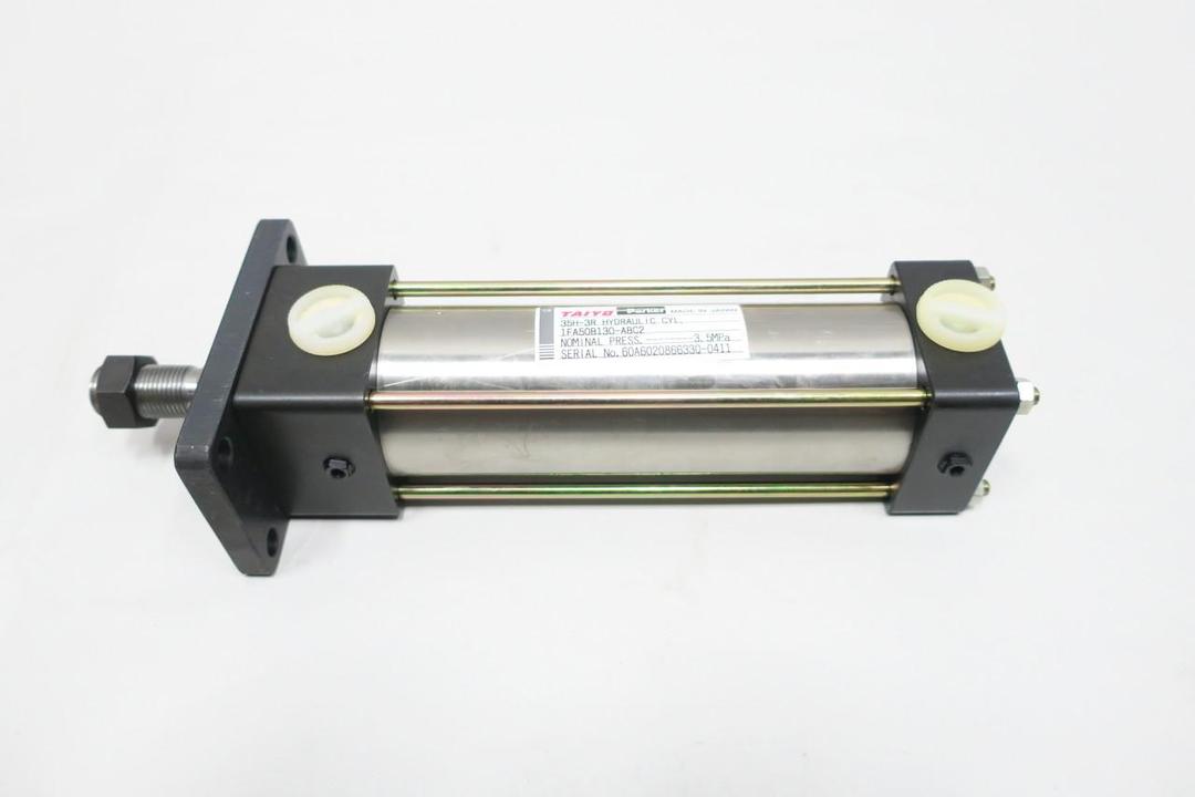 TAIYO 35H-3R 1FA50B130-ABC2 DOUBLE ACTING HYDRAULIC CYLINDER 50MM 130MM 3.5BAR