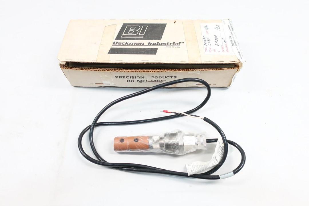 ROSEMOUNT 11-SS-X1-001 BECKMAN INDUSTRIAL SCREW IN CELL CONDUCTIVITY SENSOR