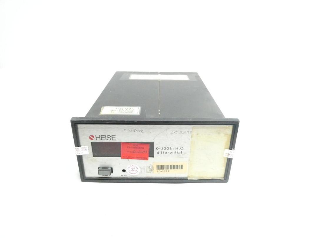 HEISE 710B PRESSURE INDICATOR 0-100IN-H2O 110V-AC