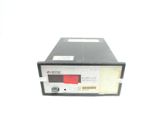 HEISE 710B PRESSURE INDICATOR 0-100IN-H2O 110V-AC