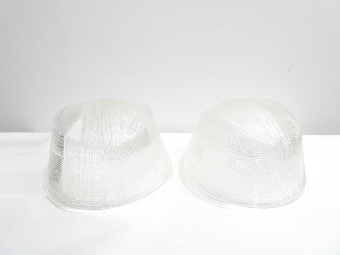 BOX OF 2 HOLOPHANE 4513-AS GLASS REFRACTOR