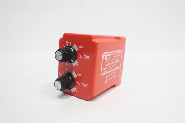 NCC CKK-120-461 SOLID STATE TIMER 1.2-120SEC 120V-AC