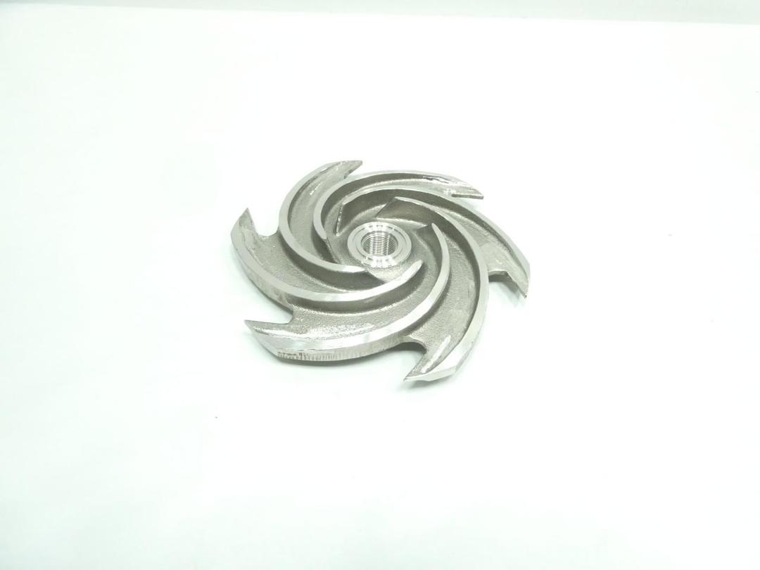 ACI STAINLESS 6-VANE PUMP IMPELLER 9IN