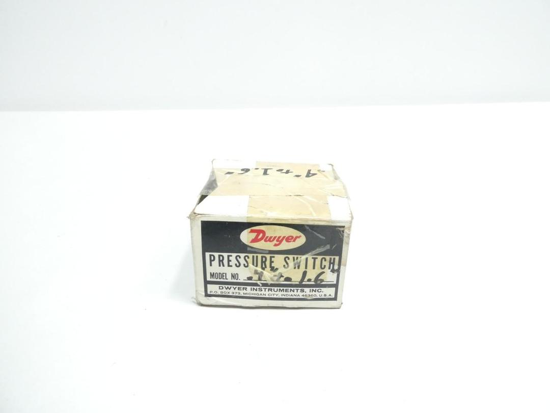 DWYER 1910-1 PRESSURE SWITCH 45IN-H2O 125/250/480V-AC