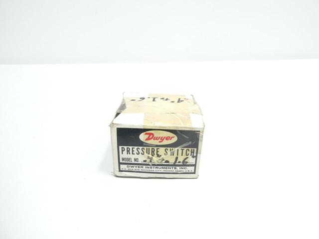 DWYER 1910-1 PRESSURE SWITCH 45IN-H2O 125/250/480V-AC