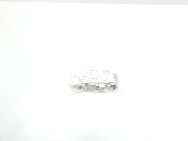PACK OF 4 SWAGELOK SS-600-7-6 STAINLESS FEMALE CONNECTOR 1/2IN NPT 0.375IN