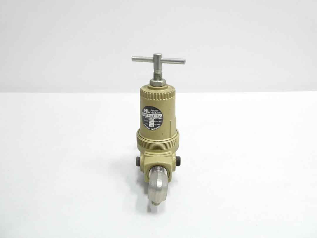 RUCKER NR12-401-NGL PNEUMATIC REGULATOR 300PSI 1/2IN NPT