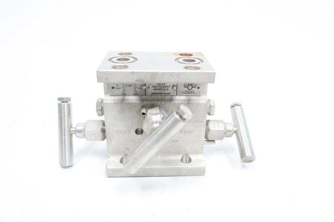 PGI M-750SCT THREE VALVE INSTRUMENT MANIFOLD