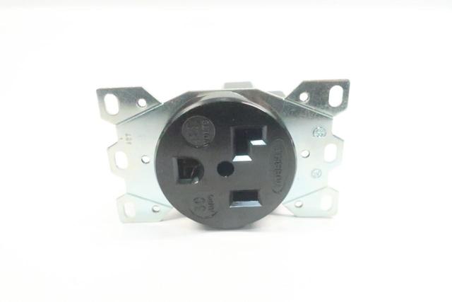 HUBBELL HBL9308 TWIST-LOCK RECEPTACLE 2P 3W 30A AMP 125V-AC