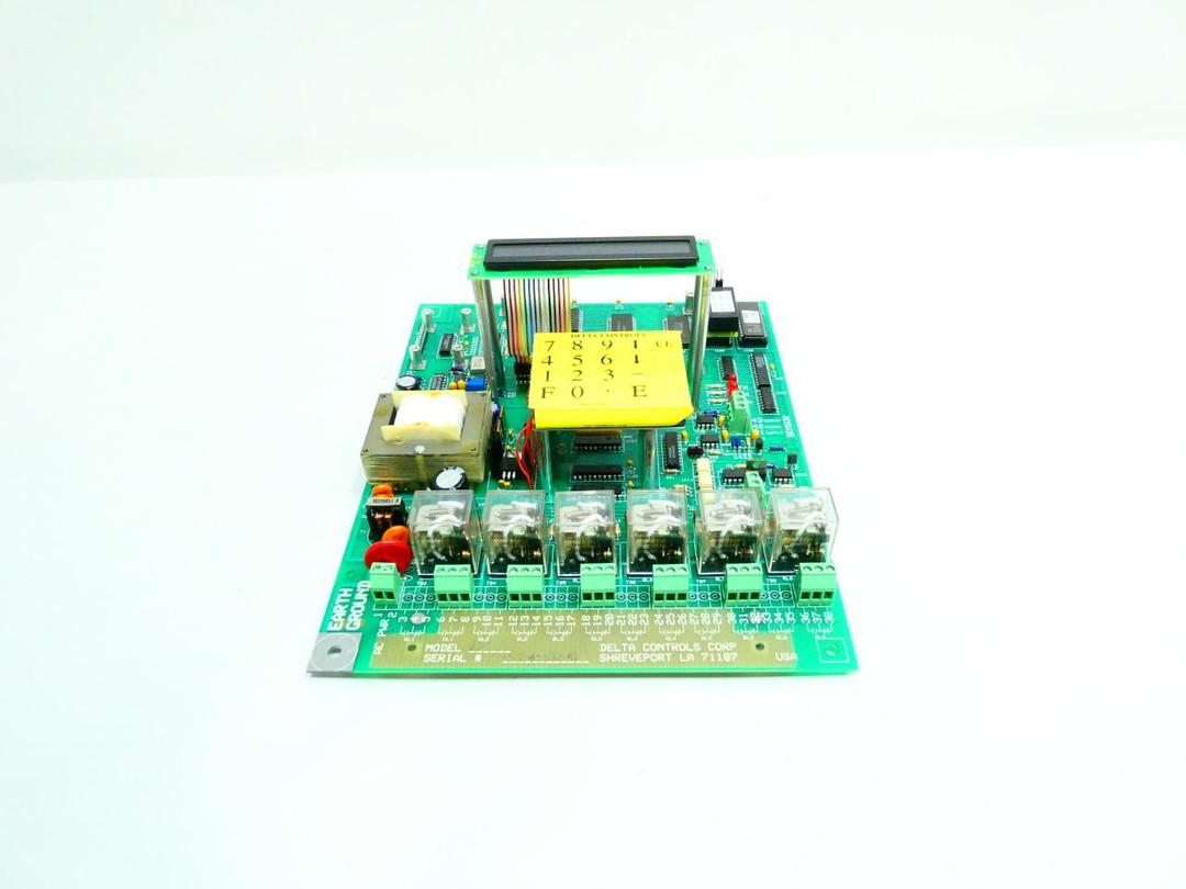 DELTA CONTROLS CORP 858 ULTRASONIC LEVEL TRANSMITTER BOARD REV C