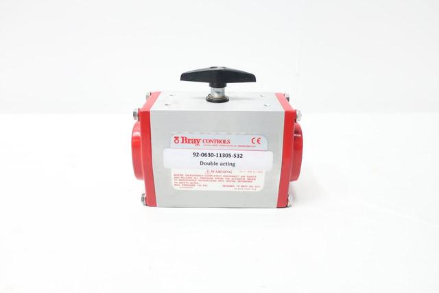 BRAY 92-0630-11305-532 DOUBLE ACTING PNEUMATIC VALVE ACTUATOR