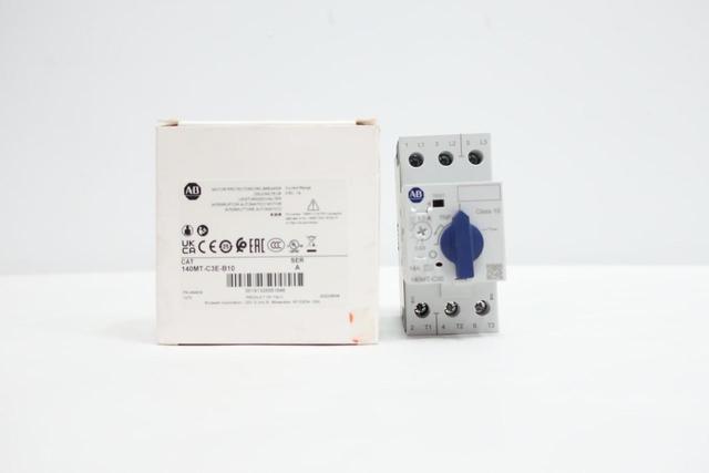 ALLEN BRADLEY 140MT-C3E-B10 MANUAL STARTER 0.63-1A AMP 1/2HP
