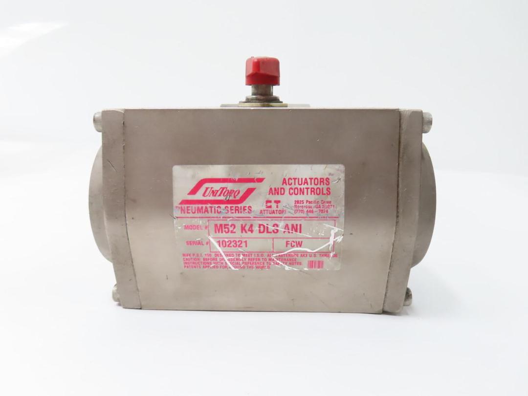 UNITORQ M52 K4 DLS ANI PNEUMATIC VALVE ACTUATOR