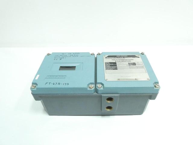 FOXBORO 8000-PA10 MAGNETIC FLOW TRANSMITTER 120V-AC