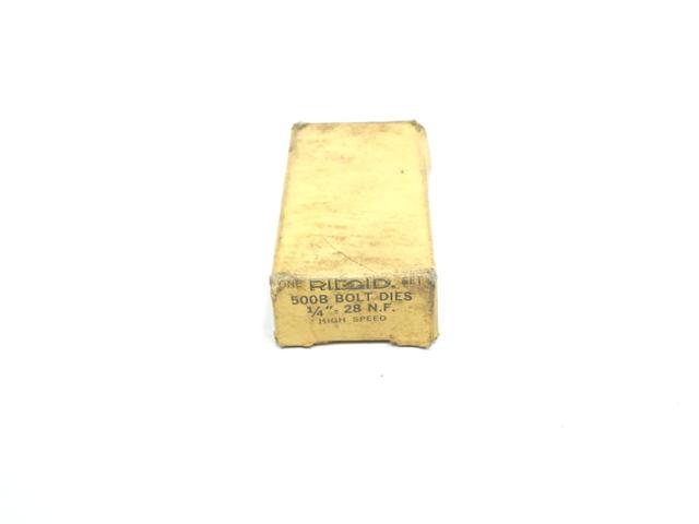 RIDGID 500B 1/4-28 NF BOLT DIES 1/4IN