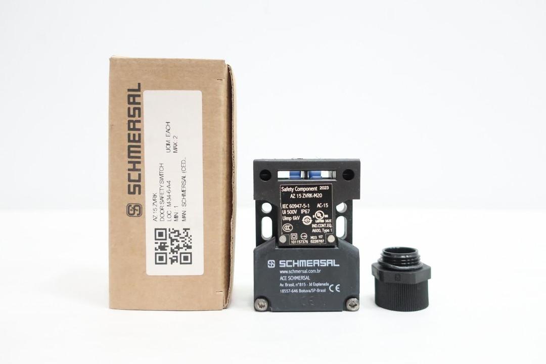 SCHMERSAL AZ 15 ZVRK-M20 SAFETY INTERLOCK SWITCH 500V-AC