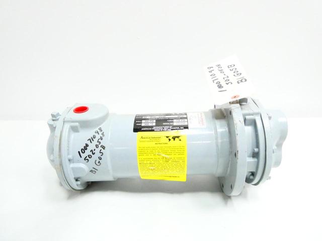 AMERICAN INDUSTRIAL AA-1014-33202 SHELL/TUBE HEAT EXCHANGER 3/4IN 1-1/2IN NPT