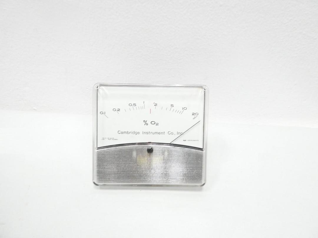 API 0502 52-4353-0400 PANEL METER 0.1-20PERCENT O2
