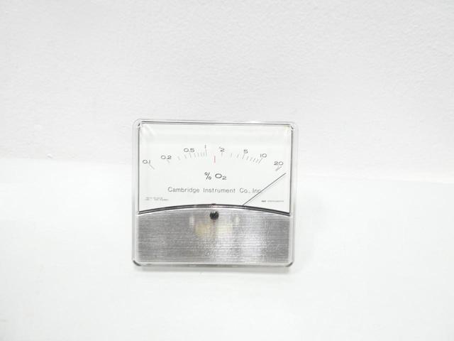 API 0502 52-4353-0400 PANEL METER 0.1-20PERCENT O2