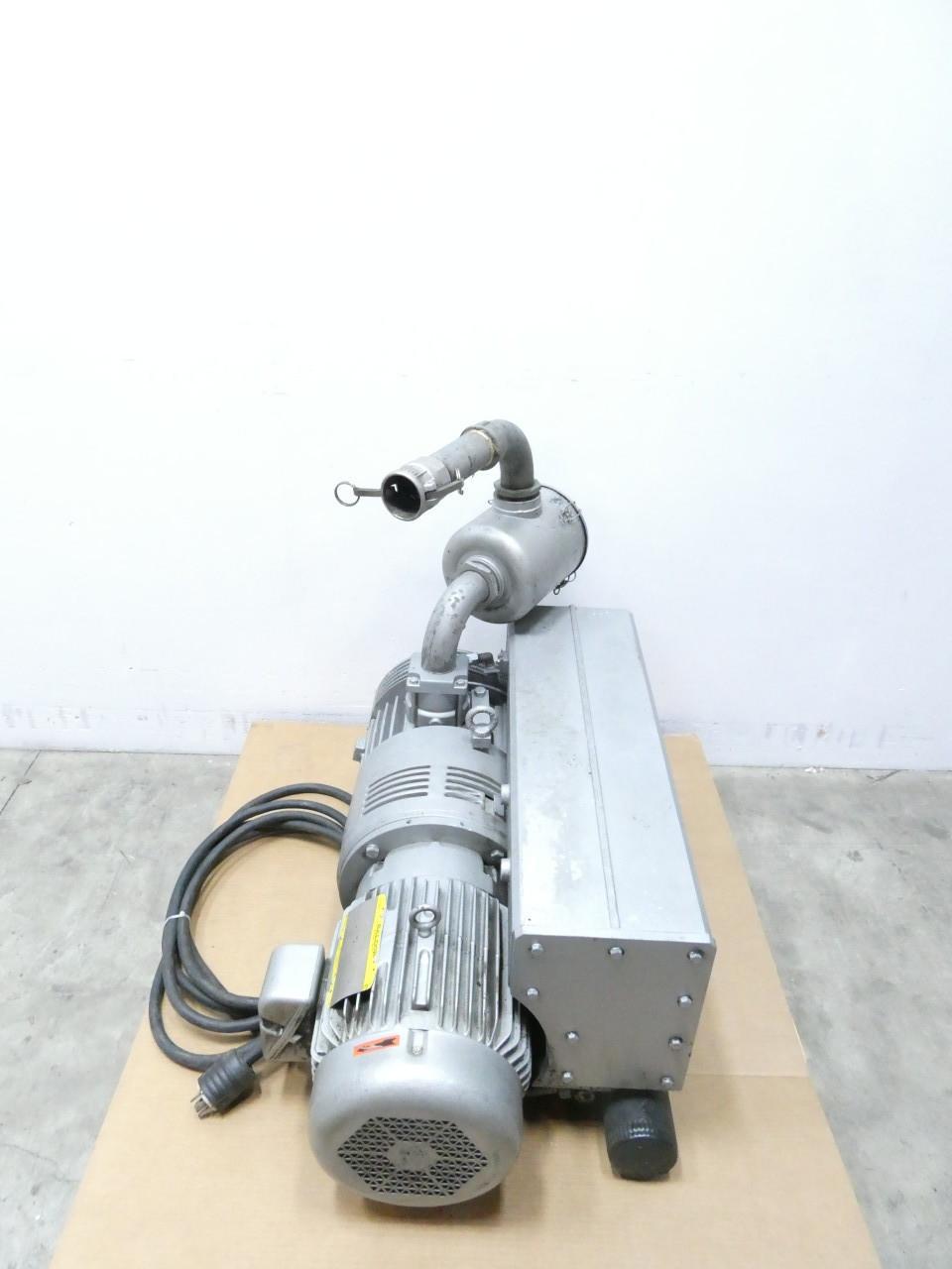 BUSCH RAU205.D506.1001 VACUUM PUMP 0.5TORR 7.5HP 230/460V-AC