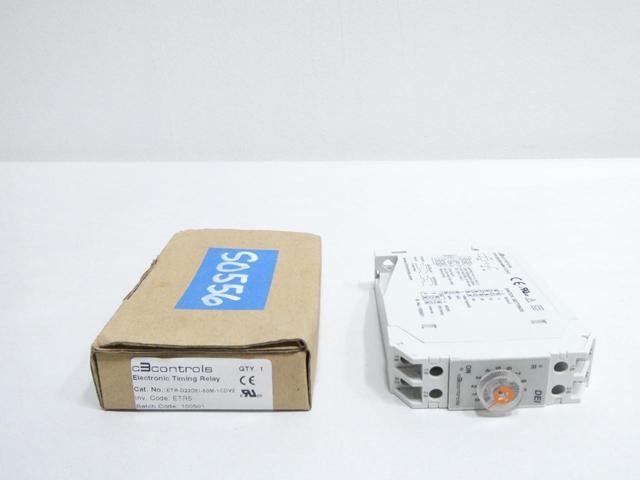 C3 CONTROLS ETR-D22DEI-60M-1CDV2 ELECTRONIC TIMING RELAY 240V-AC