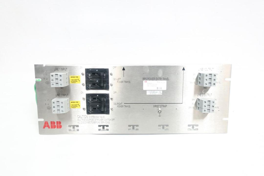 ABB P-HA-RPS-PEP11013 RPS POWER ENTRY PANEL 120/240V-AC 25A
