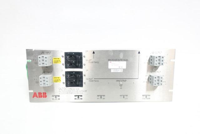 ABB P-HA-RPS-PEP11013 RPS POWER ENTRY PANEL 120/240V-AC 25A