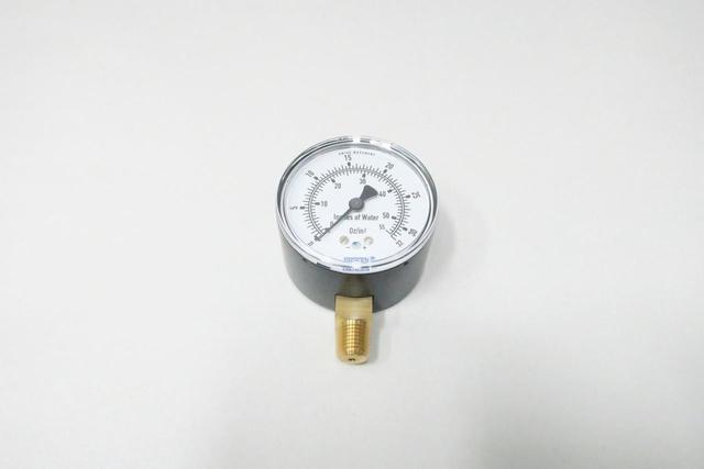 WIKA 9851739 PRESSURE GAUGE 2-1/2IN 1/4IN NPT 0-55IN-H2O