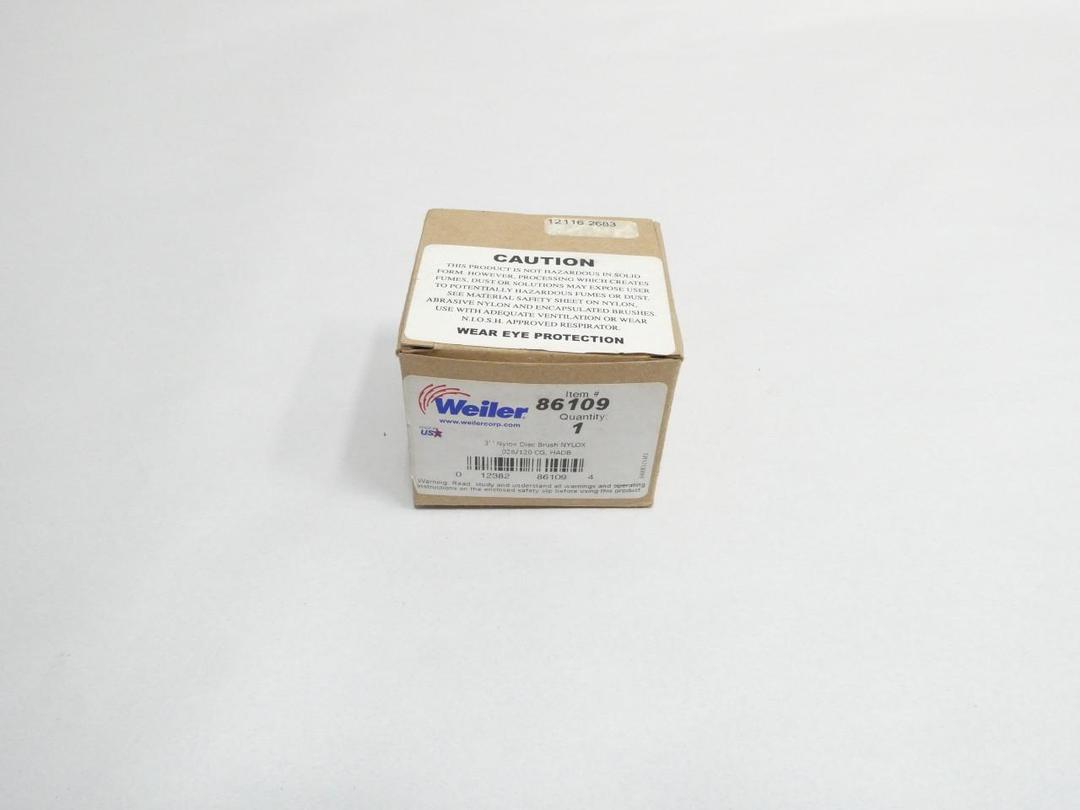 WEILER 86109 NYLOX DISC BRUSH 3IN