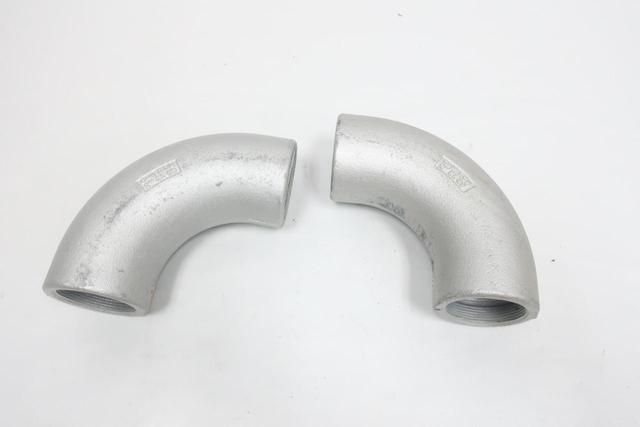BOX OF 2 CROUSE HINDS EL69 90DEG FEMALE ELBOW 2IN